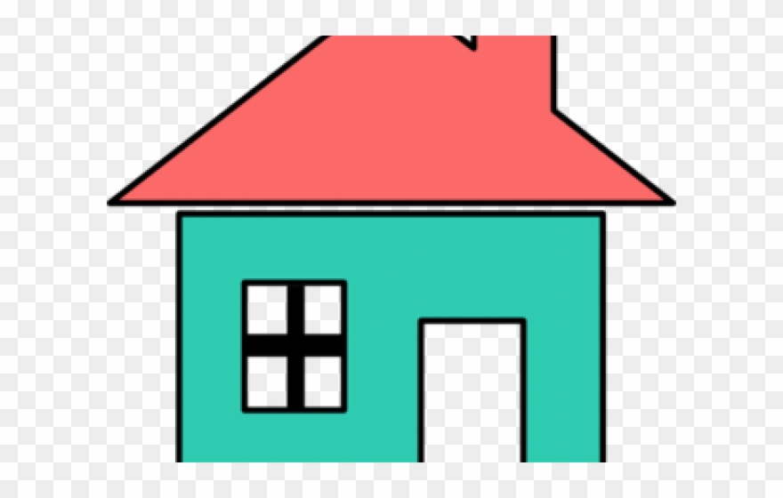 Bungalow Clipart Home Address - Clip Art - Png Download