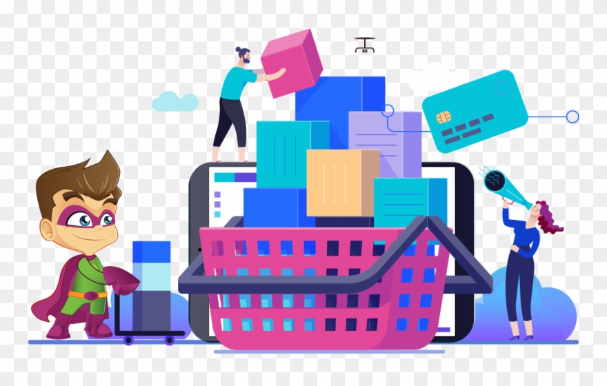 Market - Vector Graphics Clipart