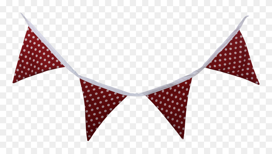 Vibrant Child Secret Bunting - Polka Dot Clipart