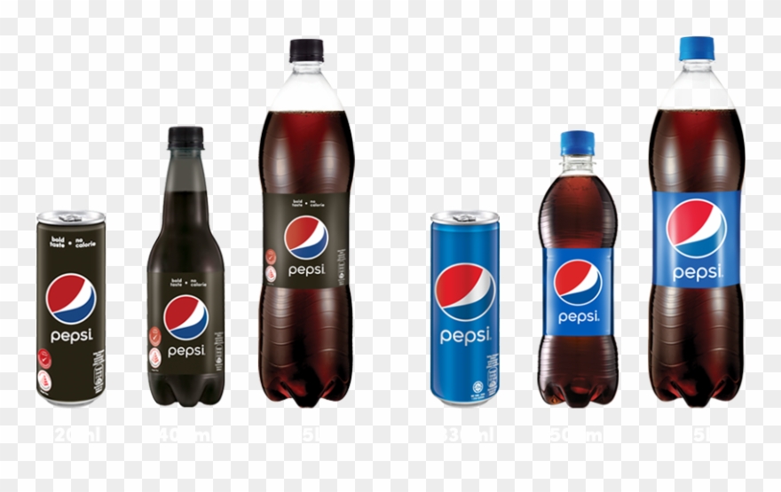 Pepsi Regular - Pepsi Black Bottle Malaysia Clipart