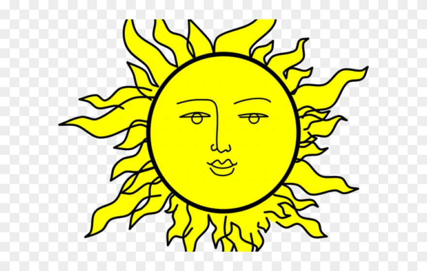 Sunlight Clipart Friendly - Sun And Snow Christmas Bolso De Tela - Png Download