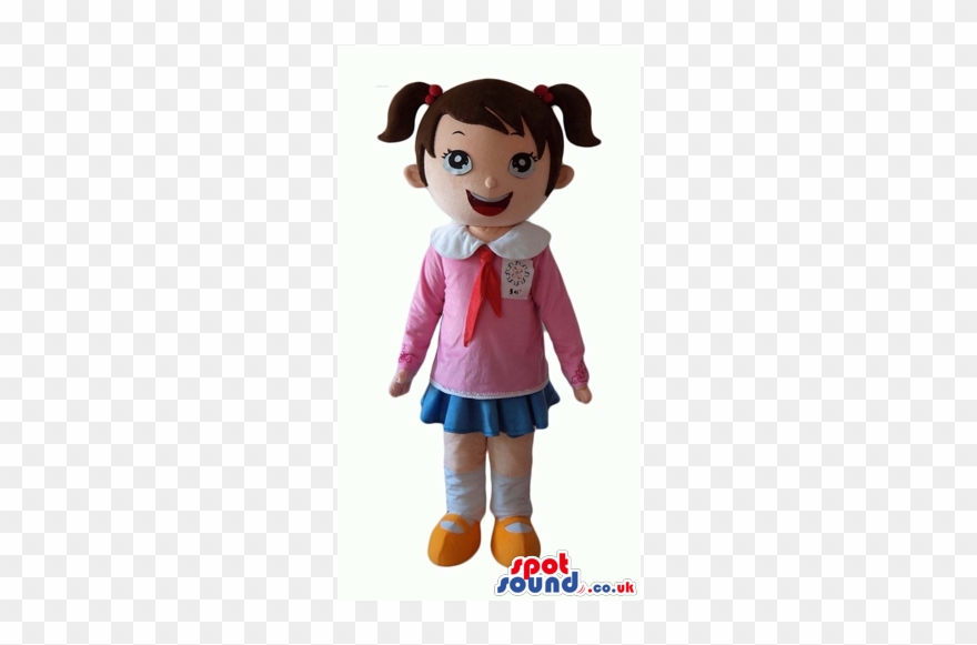 Display All Pictures - School Girl Mascot Costumes Clipart