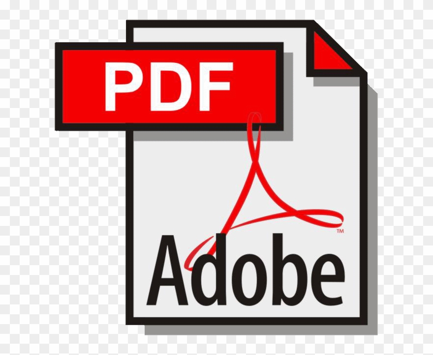Pdf Clipart - Adobe Pdf - Png Download