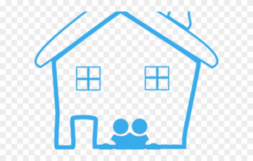 House Family Cliparts - Family House Clipart - Png Download