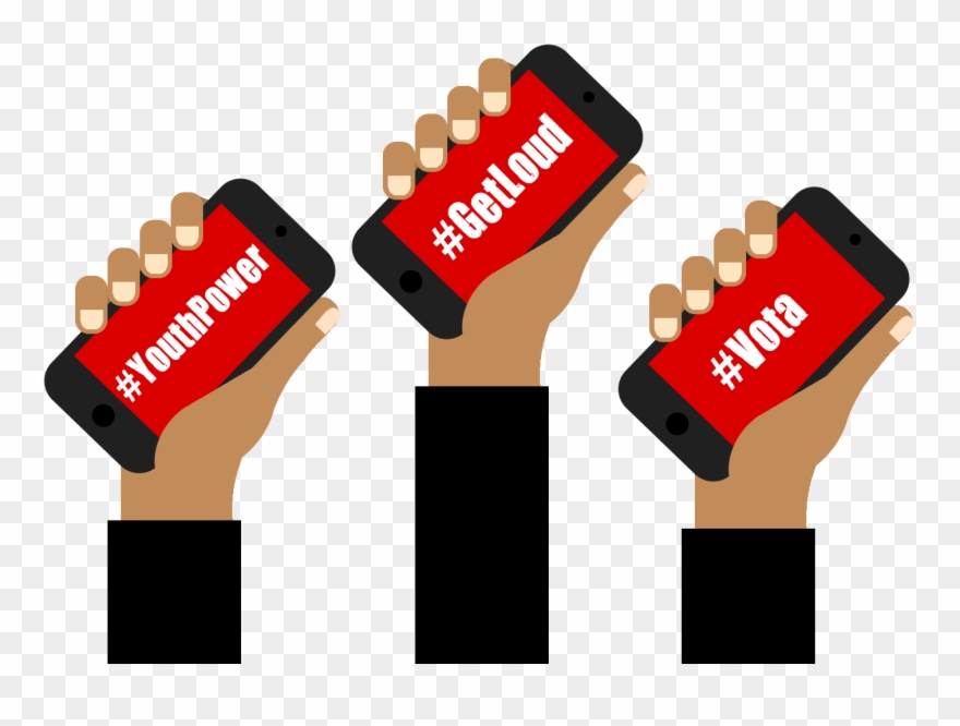 Even Young People Who Are Of Voting Age See Social Clipart