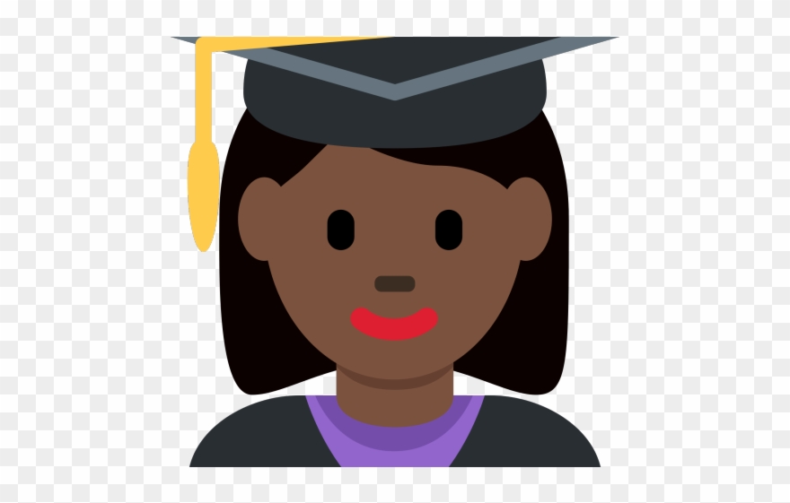 Cartoon Clipart Graduation - Estudiantes Emoji - Png Download