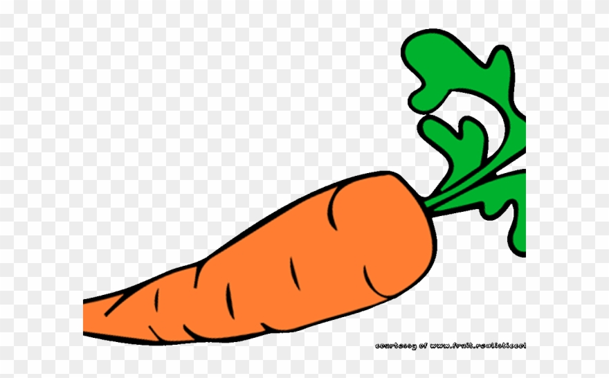 Carrot Clipart Fruit Name - Png Download