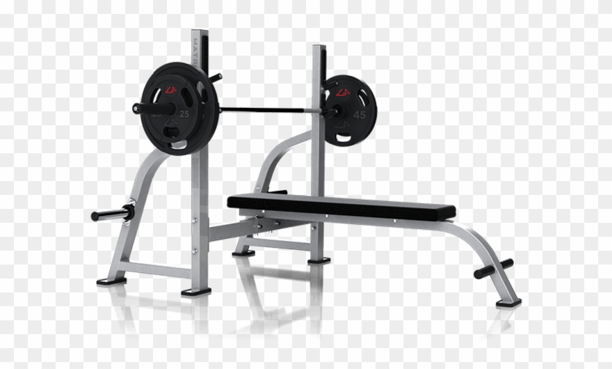 Olympic Flat Bench - Bench Clipart