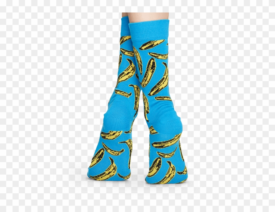 Andy Warhol Banana Sock - Awban01 3000 Clipart