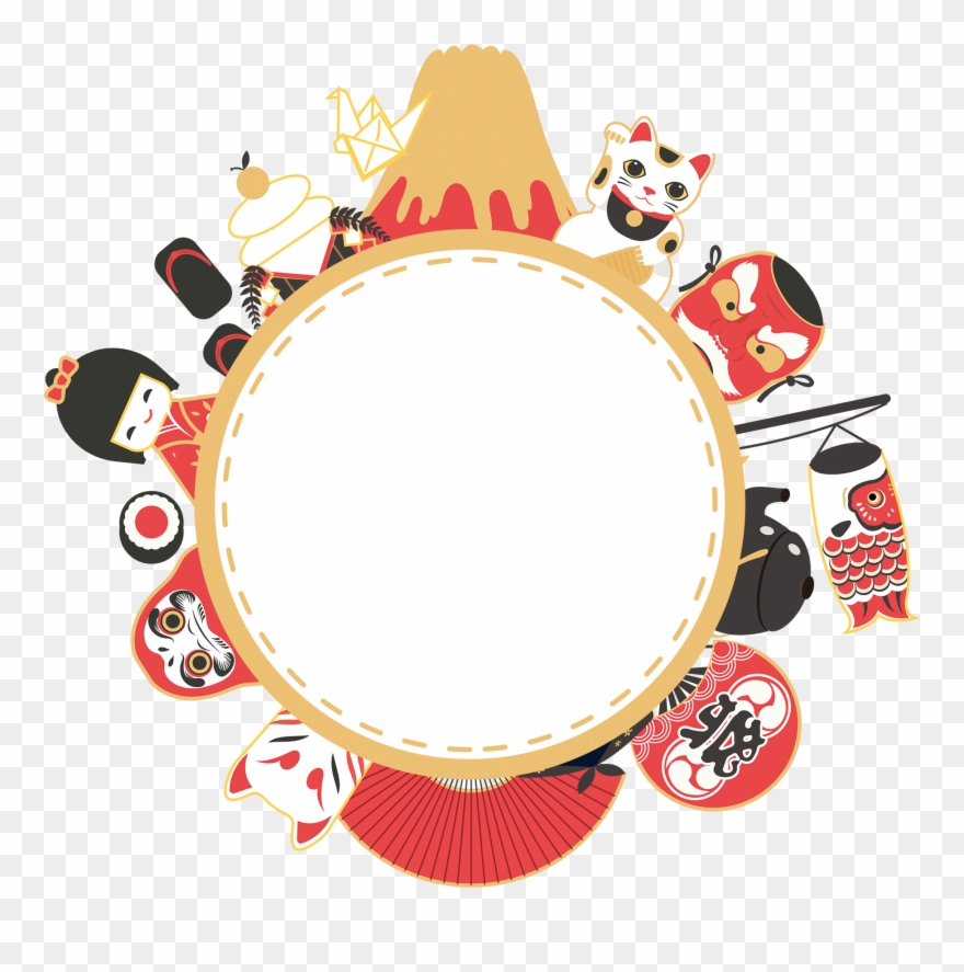 Japan Maneki Neko Decoration Transprent Manekineko - Japanese Decoration Png Clipart