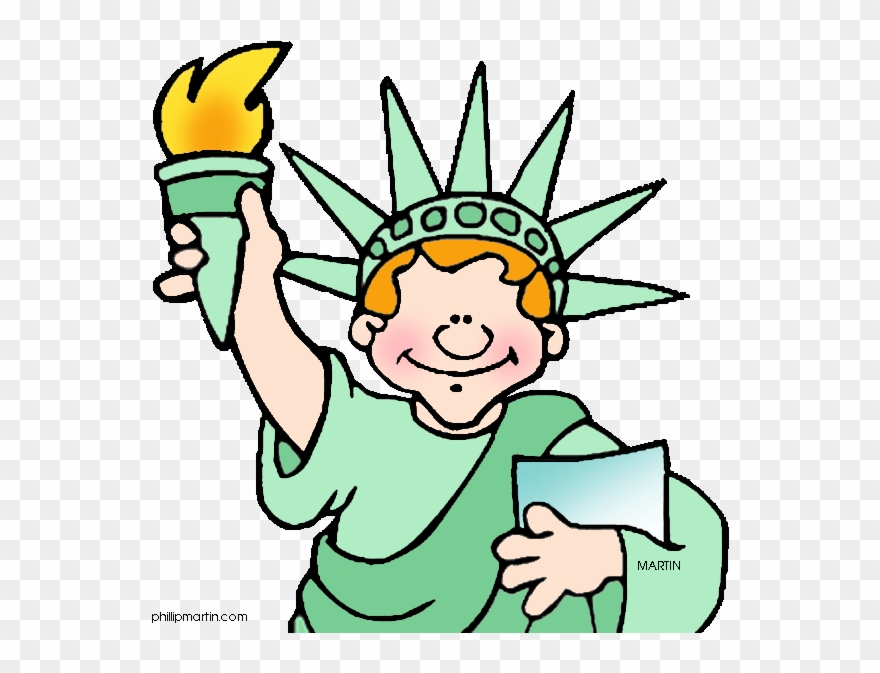 Panda Free Images Touristclipart - Statue Of Liberty Clip Art For Kids - Png Download