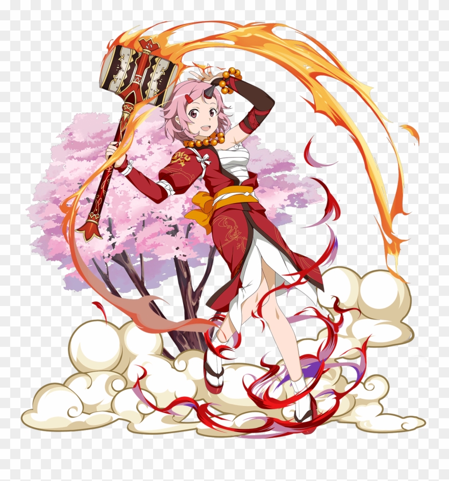 [fiery Ogre Girl] - Kirito Clipart