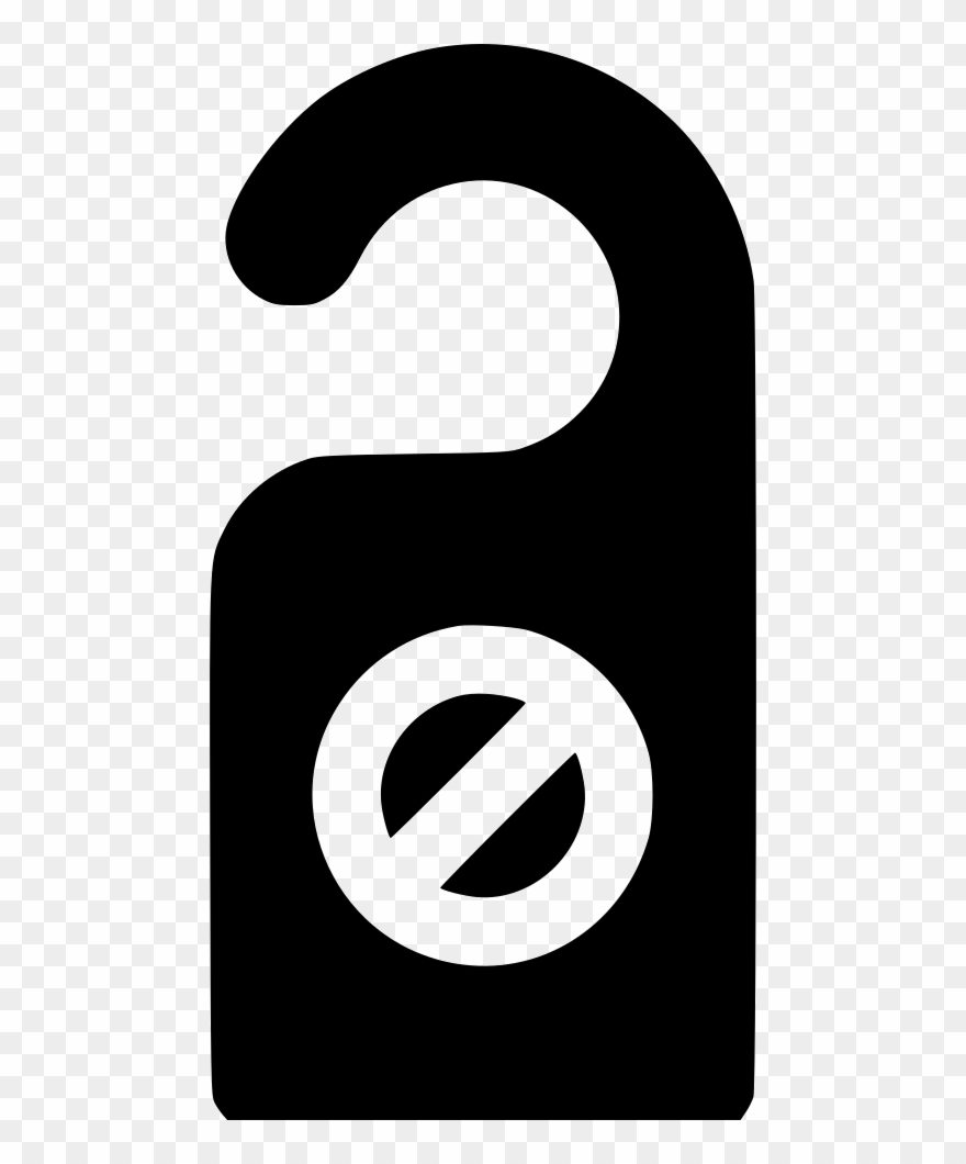 Door Hanger Do Not Disturb Privacy Comments - Door Hanger Clipart