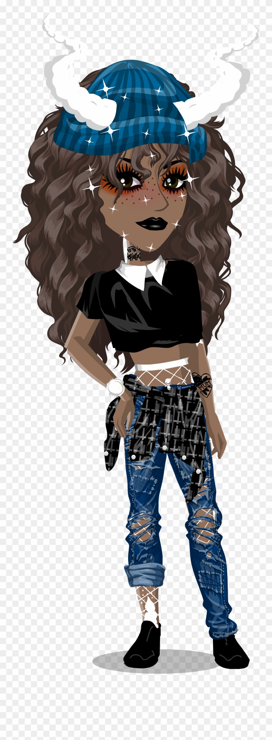 Scweimst Dark Side, Outfit Ideas, Movie Stars, Alternative, - Look Msp Aesthetic Clipart