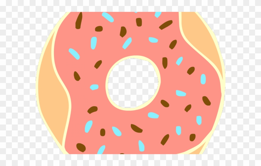 Old Letter Clipart Empty Letter - Donut Clipart Transparent Background - Png Download