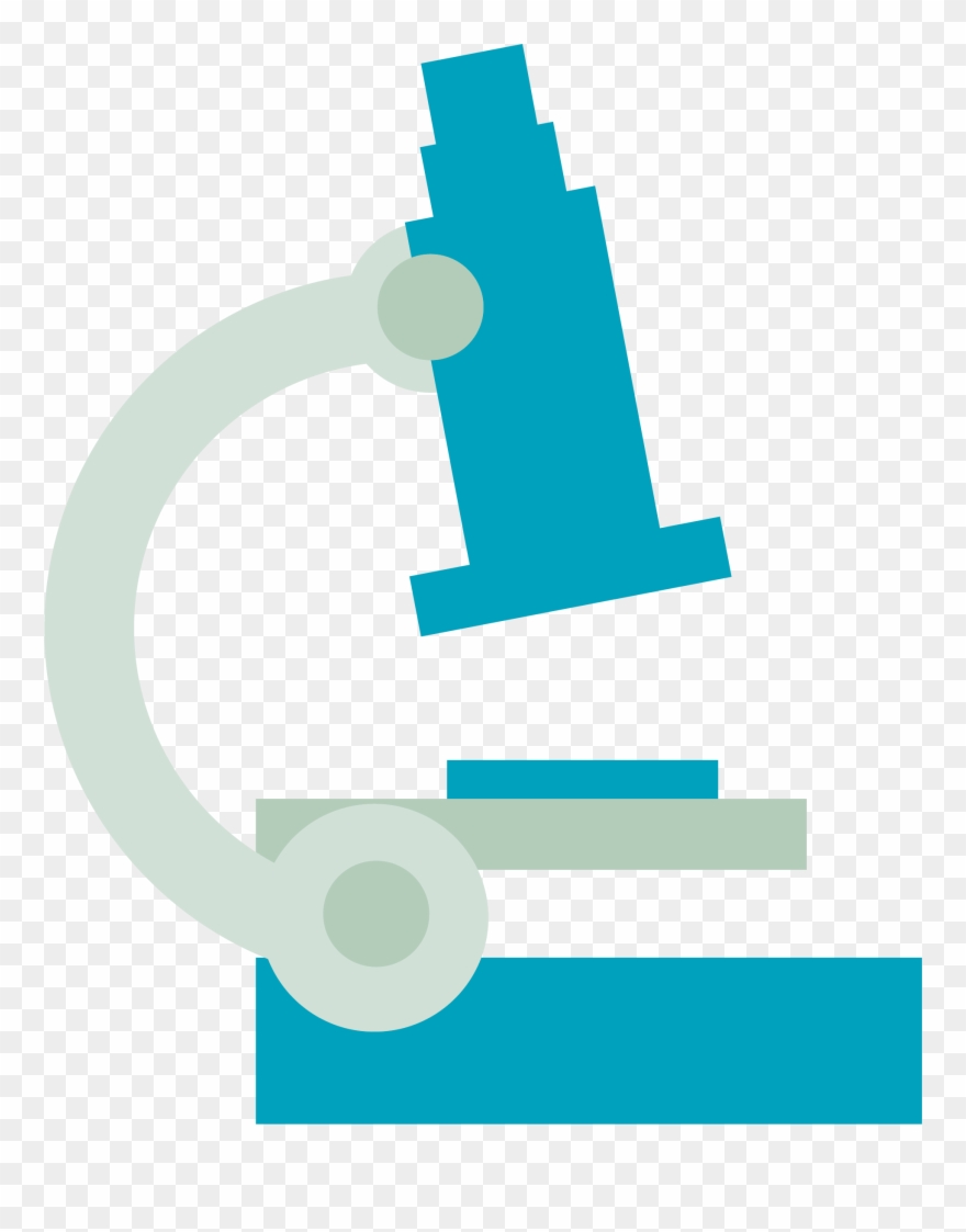 Clip Art Black And White Library Cartoon Transprent - Cartoon Microscope - Png Download