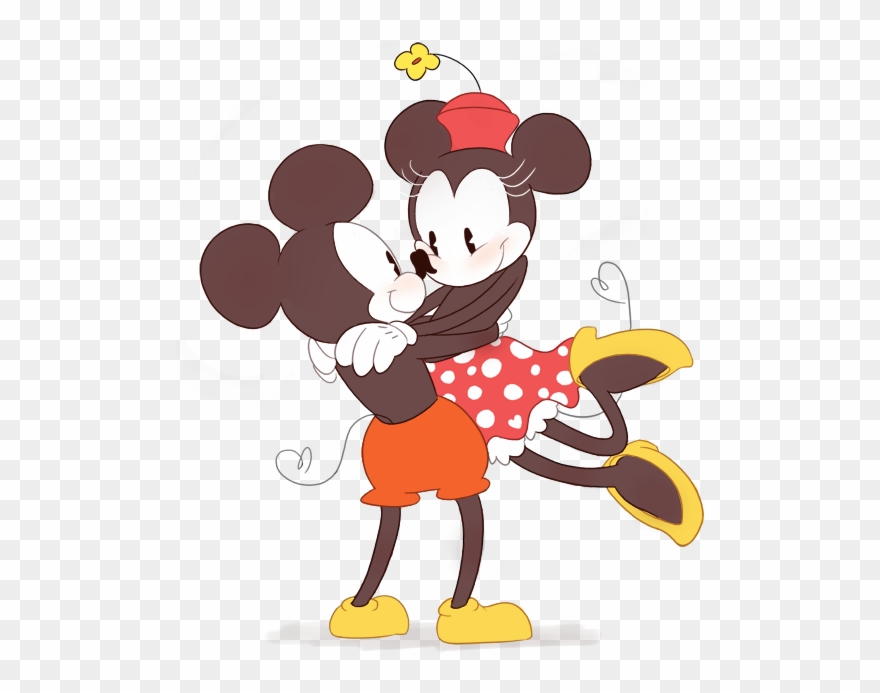 Mickey Love, Mickey Minnie Mouse, Disney Mickey, Disney - Cartoon Clipart
