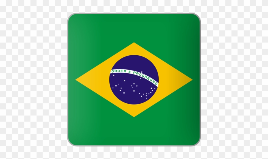 Brazil Icon - Brazil Flag Clipart