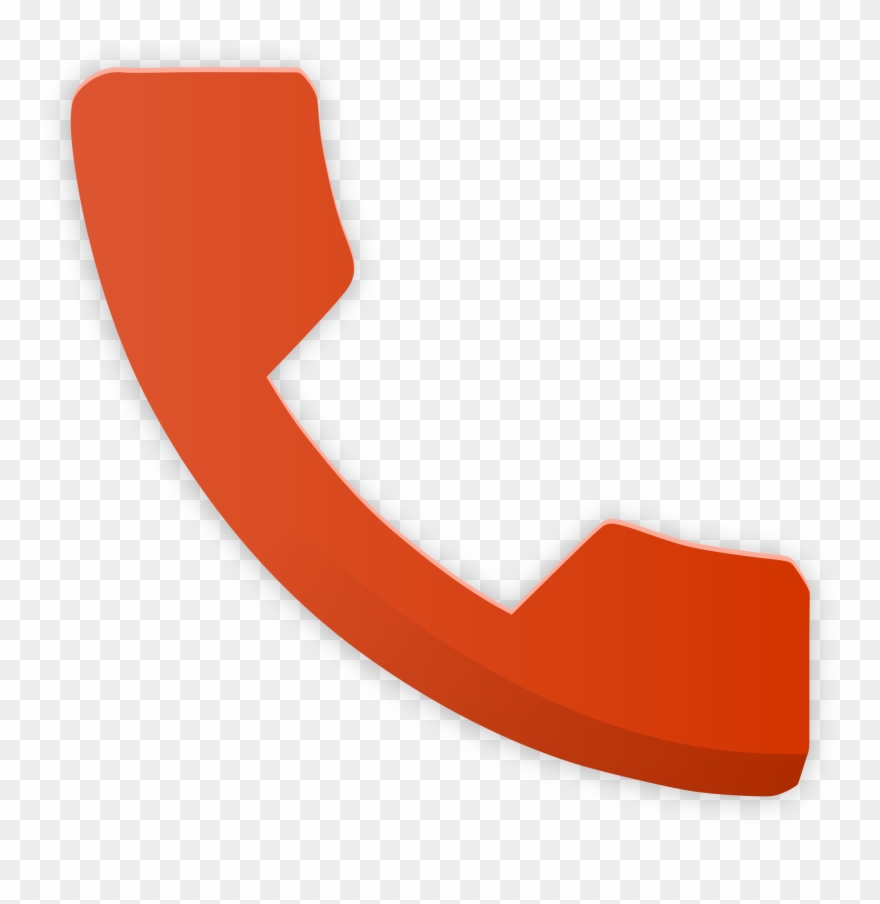 Open - Red Phone Icon Android Clipart