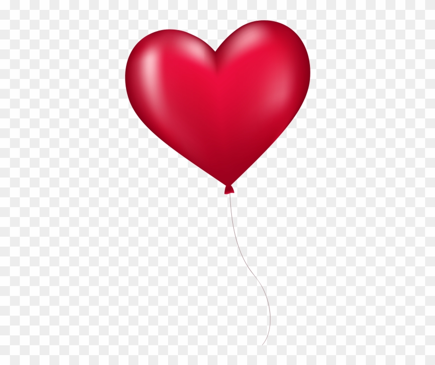 Heart Ballon Png Png Stock - Heart Balloon Images Png Clipart