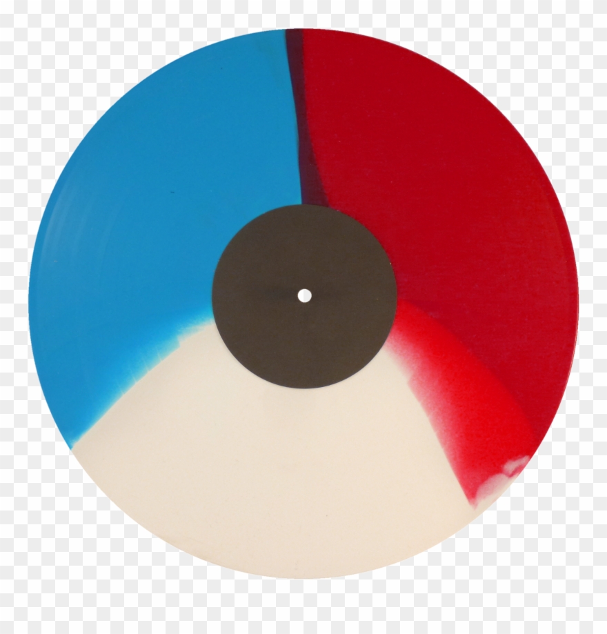 12 Colored Record - Vinyl Record Colours Clipart