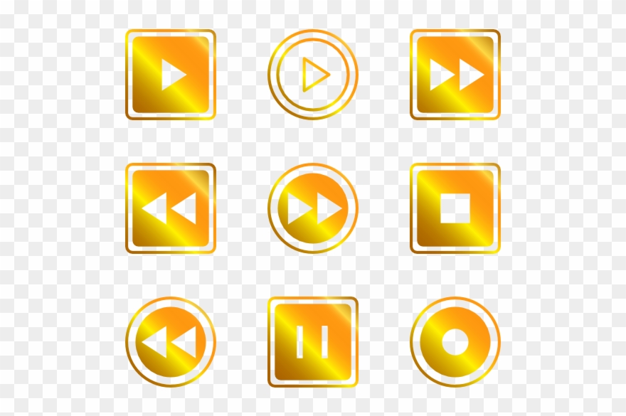 Music Player Icons - Music Clipart