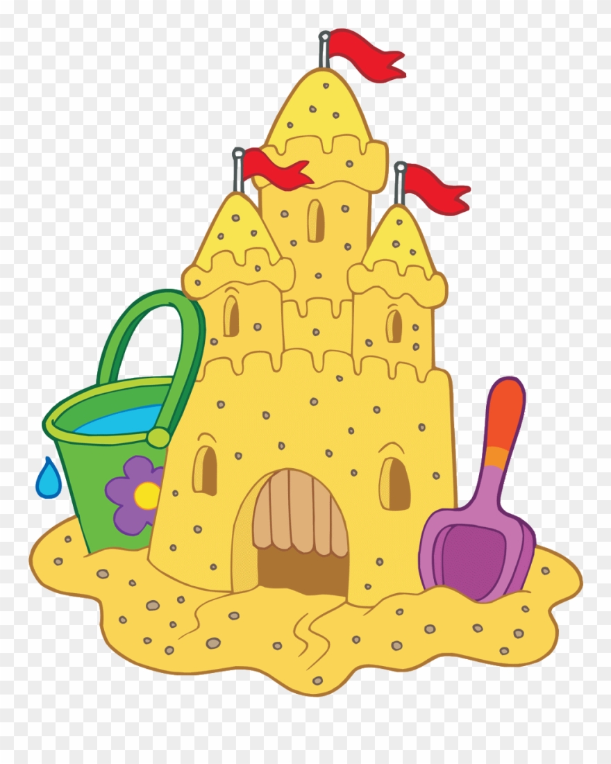 For A Printable Copy Of The Donation Form - Sand Castle Clipart No Background - Png Download