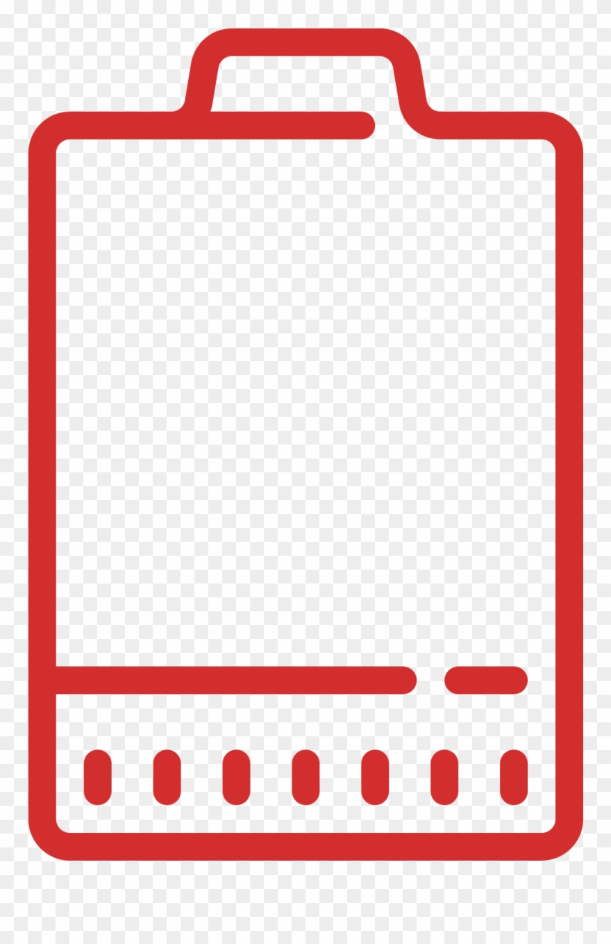 Low Battery Icon - Electric Battery Clipart