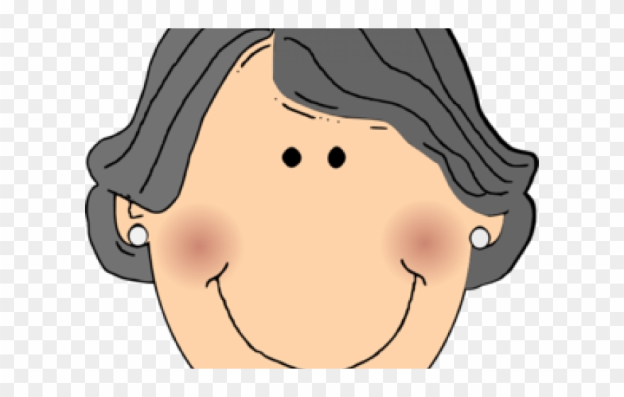 Happy Clipart Grandparent - My Family Flashcards - Png Download
