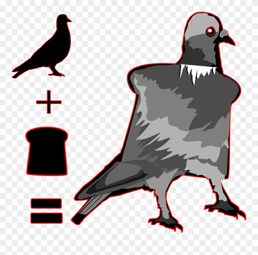 ''formula For Happy Pigeon'' Artist-sg Illiustrations - Phasianidae Clipart