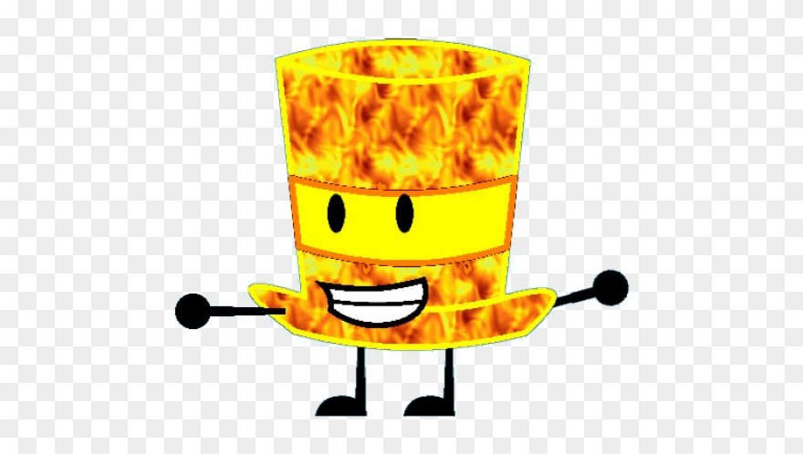 Top Hat Clipart Yellow - Portable Network Graphics - Png Download