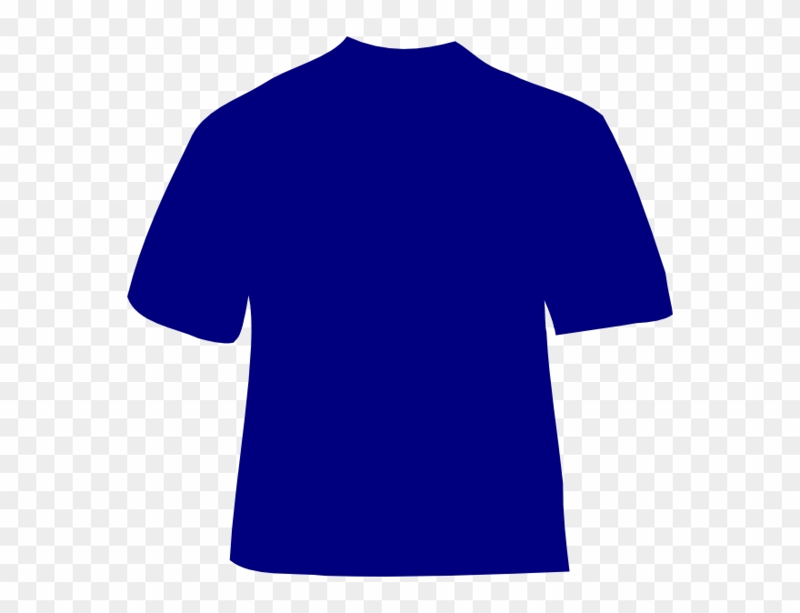 T Shirt Template Navy Blue Clipart