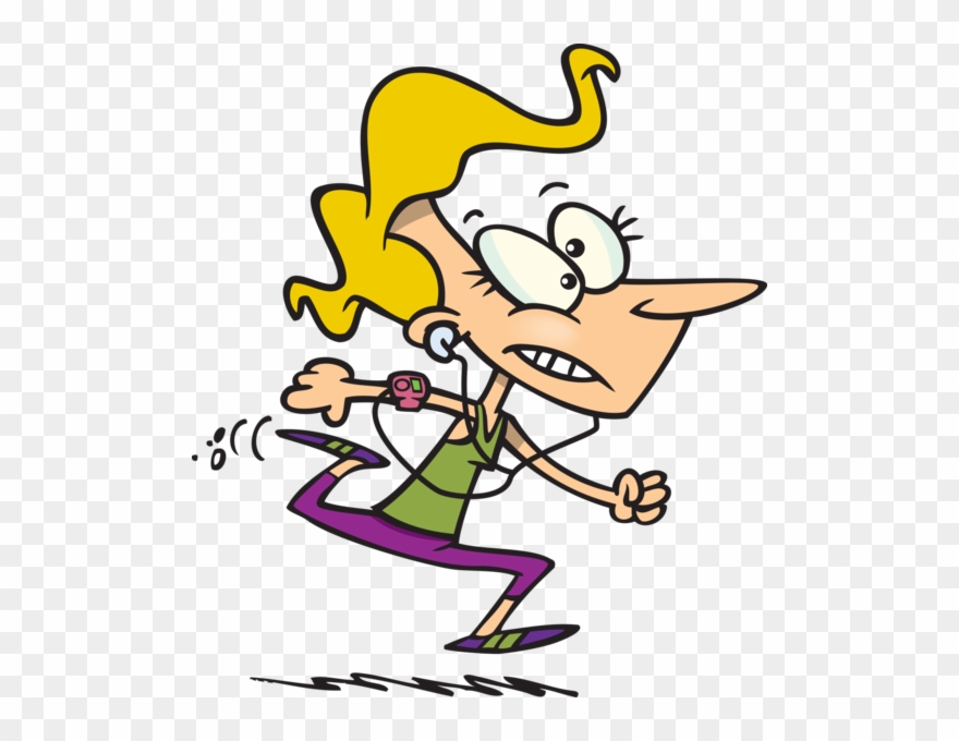 It Works - Cartoon Jogging Clipart