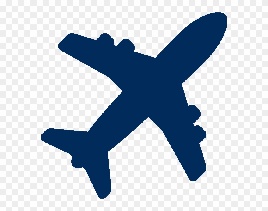Clipart Plane Shipping - Airplane Silhouette Png Transparent Png