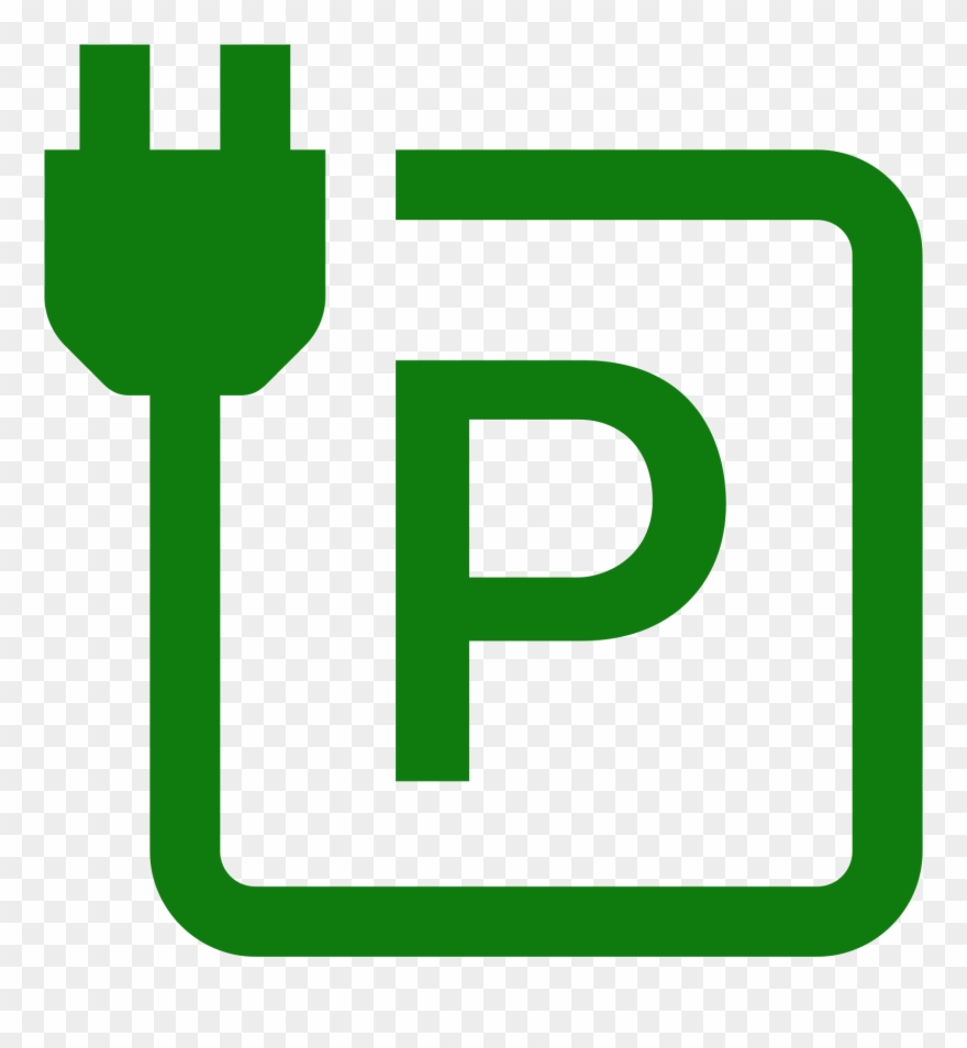 Park And Charge Icon - Portable Network Graphics Clipart