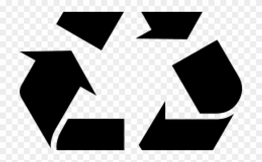 Dock Square Parking Lot Recycling Container - Earth Day Recyclable Symbol Clipart