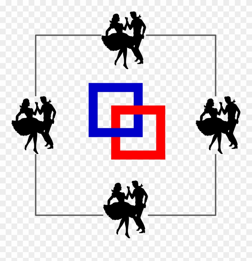 Square - Dancing Clipart