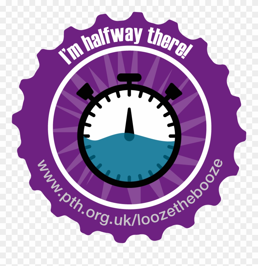 I'm Halfway Through My Looze The Booze Challenge Clipart