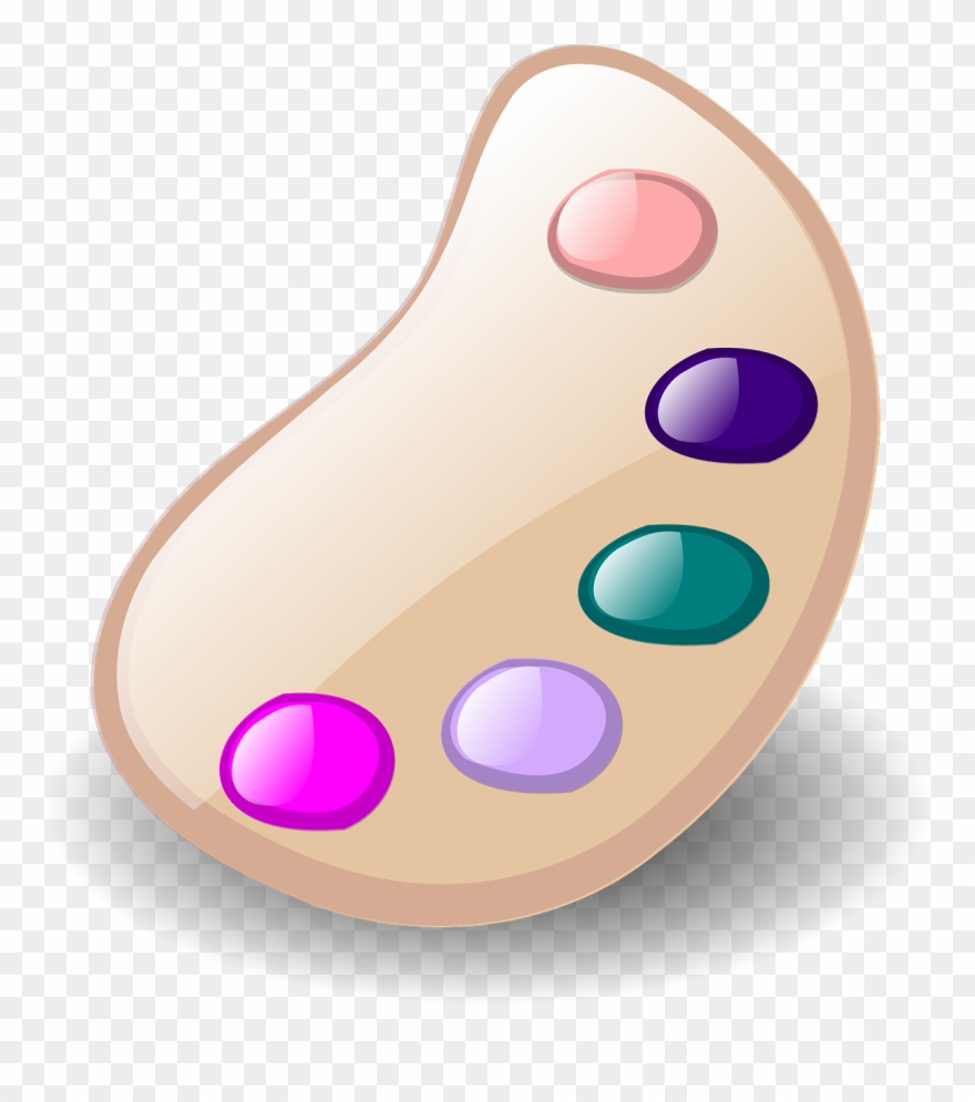 Palette Painting Art Color Png Image - Paint Palette Pastel Clipart Transparent Png