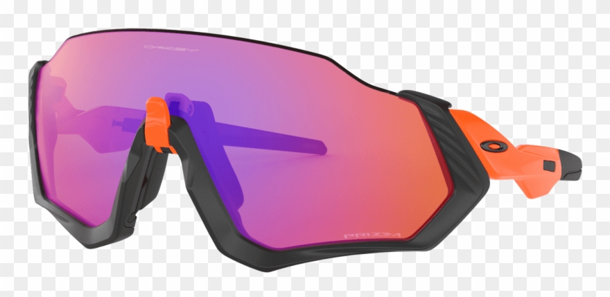 Flight Jacket Sunglasses In Matte Black Prizm Trail - Oo9401 0437 Oakley Clipart