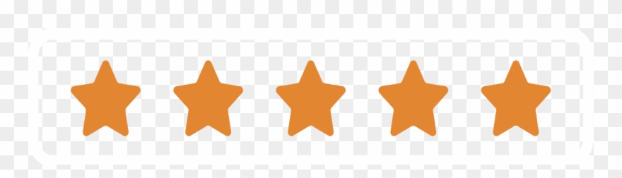 Rating Five Stars Out Of Five Stars Rating Clipart