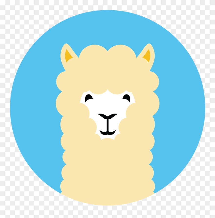 Alpaca Branding Logo Illustration - Adobe Xd Clipart