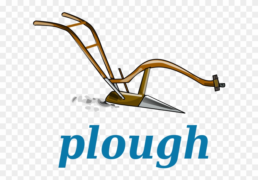 File - Wikivoc-plough - Svg - Plough Clip Art - Png Download