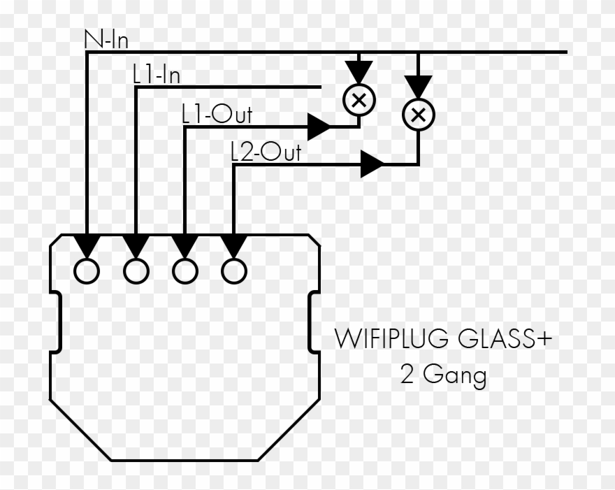 Glass 3 Gang Wiring Clipart