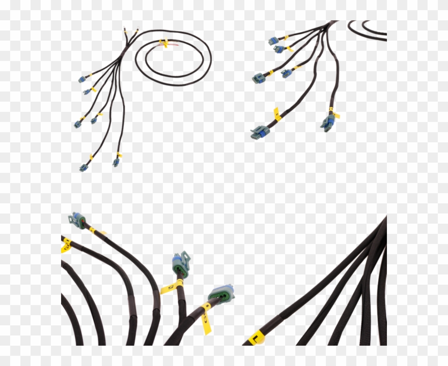 Cxr Lq9 Lq Coil Pack Aluminum Bracket Wire Harness - Cxracing Lq9 Lq Coil Pack Aluminum Bracket Wire Harness Clipart