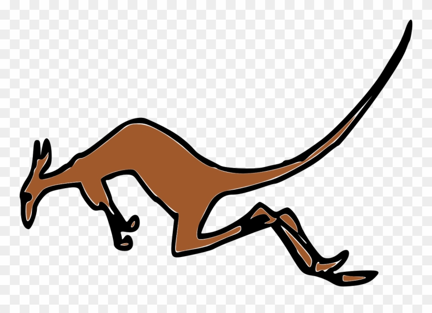 Left,free - Kangaroo Clipart