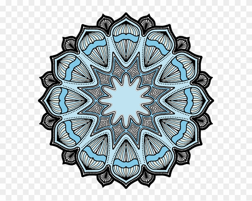 Mandala, Lines, Pattern, Shape, Line, Geometry, White - Lock Tavern Logo Clipart