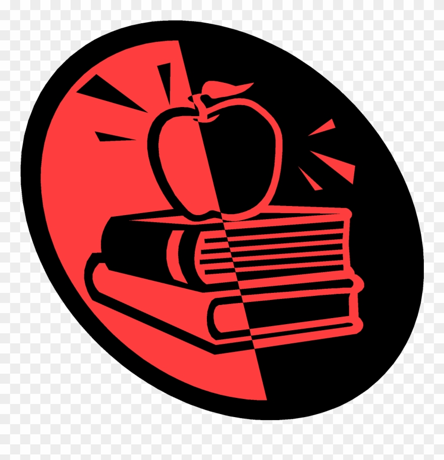 Family Was Finally Reunited In Des Moines, The Earhart - Clip Art Apple On A Book - Png Download