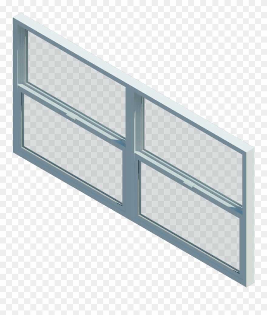 Bimtool Ventana Guillotina De Pvc Simple Genérico - Window Clipart