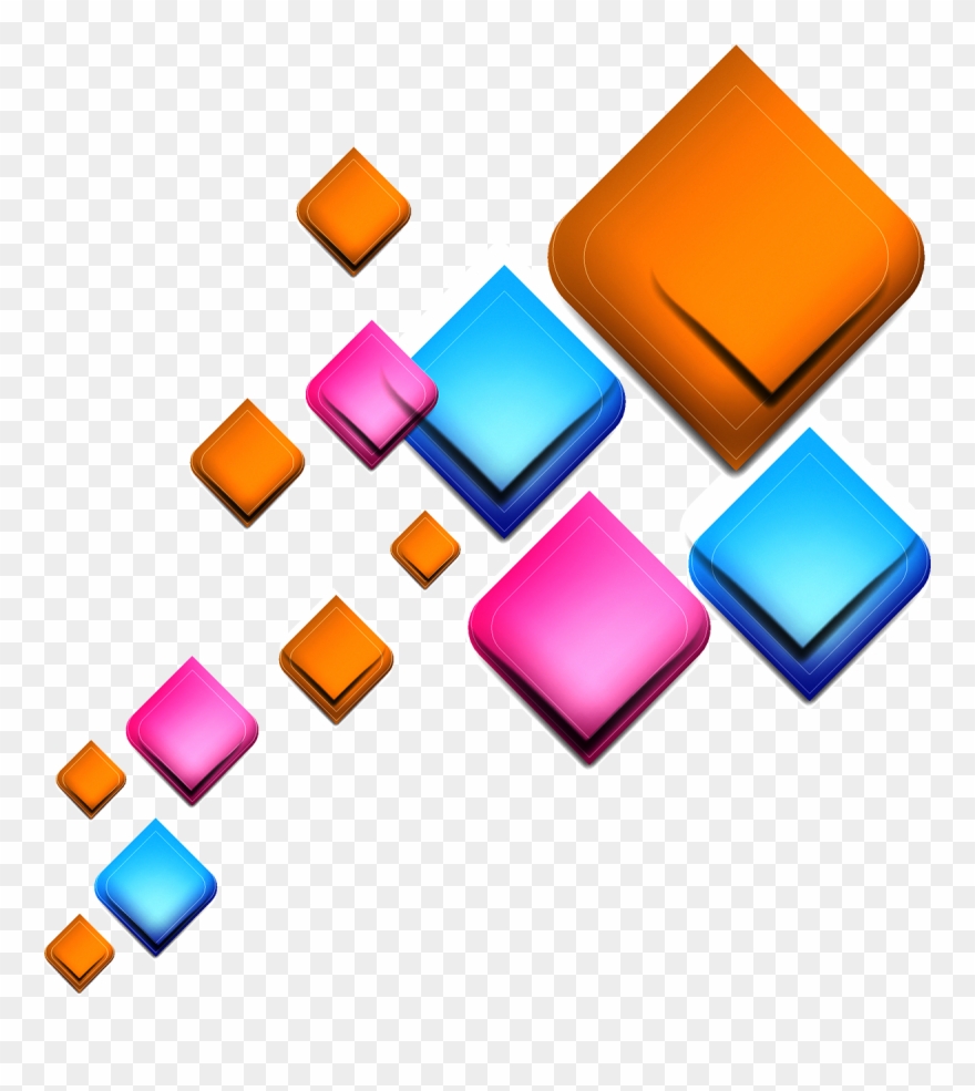 Geometry Light Square Shape - Geometry Clipart